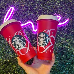 New reusable 2021 Starbucks holiday cups
